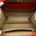 Miniatyrbillede 4 af 10: Pre-owned LOEWE Anagram Leather Round Handbag Red