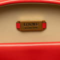 Miniatyrbillede 5 af 10: Pre-owned LOEWE Anagram Leather Round Handbag Red