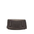Miniatyrbild 3 av 10: Pre-owned Givenchy Medium Metallic Grained Calfskin Antigona Satchel Brown