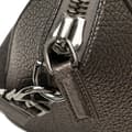 Miniatyrbild 7 av 10: Pre-owned Givenchy Medium Metallic Grained Calfskin Antigona Satchel Brown