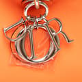 Miniatyrbillede 9 af 10: Pre-owned Dior Medium Smooth Calfskin Diorissimo Satchel Orange