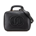 Pikkukuva 1 / 10: Pre-owned Chanel CC Caviar Vanity Case Black