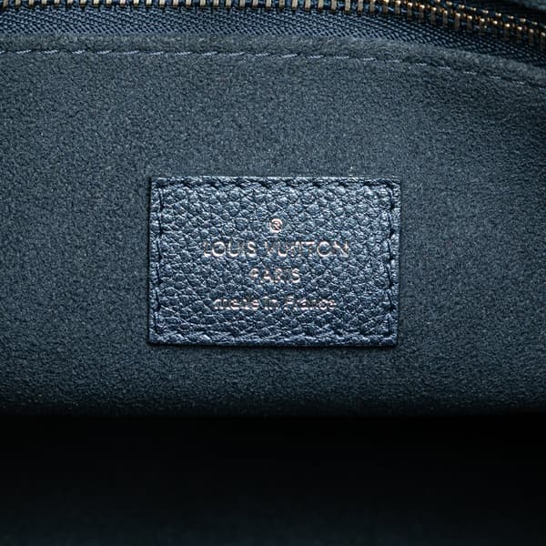 Pre-owned Louis Vuitton Metallic Monogram Giant Empreinte Onthego PM Blue
