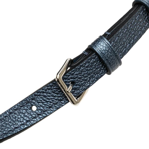 Pre-owned Louis Vuitton Metallic Monogram Giant Empreinte Onthego PM Blue
