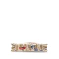 Miniatyrbilde 3 av 10: Pre-owned Dior Mini Canvas Embroidered Hibiscus Book Tote Brown