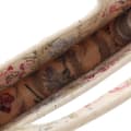 Miniatyrbilde 4 av 10: Pre-owned Dior Mini Canvas Embroidered Hibiscus Book Tote Brown