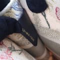 Miniatyrbilde 7 av 10: Pre-owned Dior Mini Canvas Embroidered Hibiscus Book Tote Brown