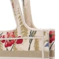 Miniatyrbilde 9 av 10: Pre-owned Dior Mini Canvas Embroidered Hibiscus Book Tote Brown
