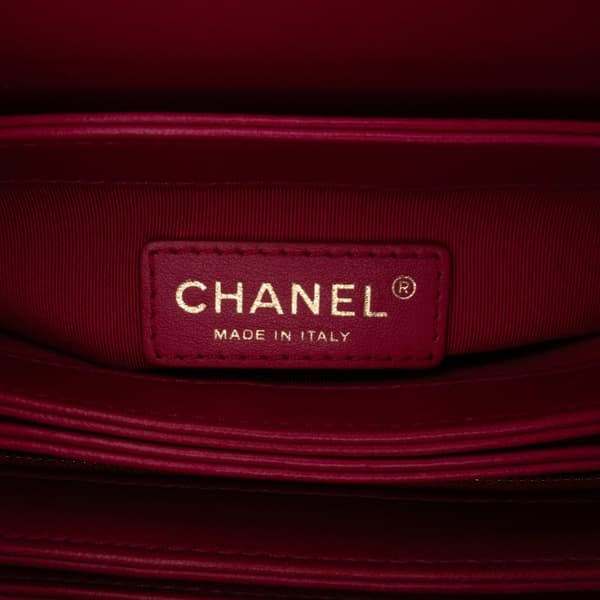 Pre-owned Chanel Small Quilted Lambskin Citizen Chic Flap Pink