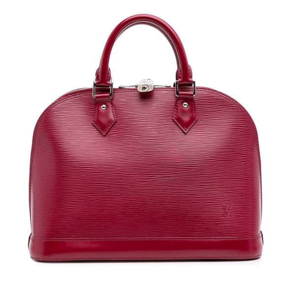 Pre-owned Louis Vuitton Epi Alma PM Pink