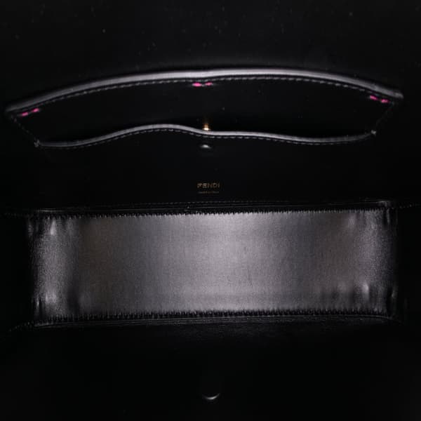 Pre-owned Fendi Stefano Pilati Nappa Twist Baguette Satchel Red