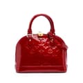 Pikkukuva 10 / 10: Pre-owned Louis Vuitton Monogram Vernis Alma BB Red