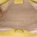 Miniatyrbilde 5 av 10: Pre-owned Gucci Small Calfskin Bamboo Shopper Satchel Yellow