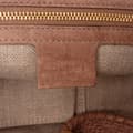 Miniatyrbild 5 av 10: Pre-owned Gucci Large Guccissima New Jackie Satchel Brown