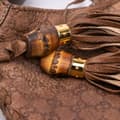 Miniatyrbild 9 av 10: Pre-owned Gucci Large Guccissima New Jackie Satchel Brown