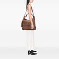 Miniatyrbild 10 av 10: Pre-owned Gucci Large Guccissima New Jackie Satchel Brown