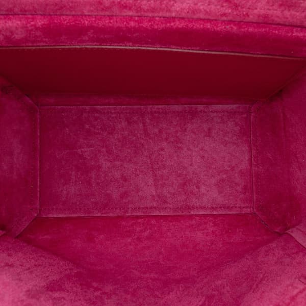 Pre-owned Celine Micro Grained Calfskin Belt Bag Pink
