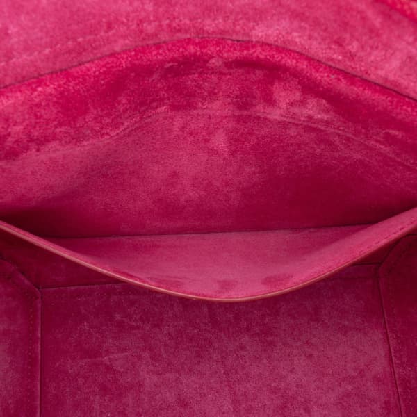 Pre-owned Celine Micro Grained Calfskin Belt Bag Pink