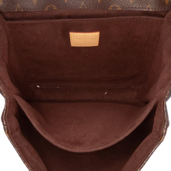 Pre-owned Louis Vuitton Monogram Pochette Metis Brown