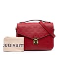 Pikkukuva 10 / 10: Pre-owned Louis Vuitton Monogram Empreinte Pochette Metis Red