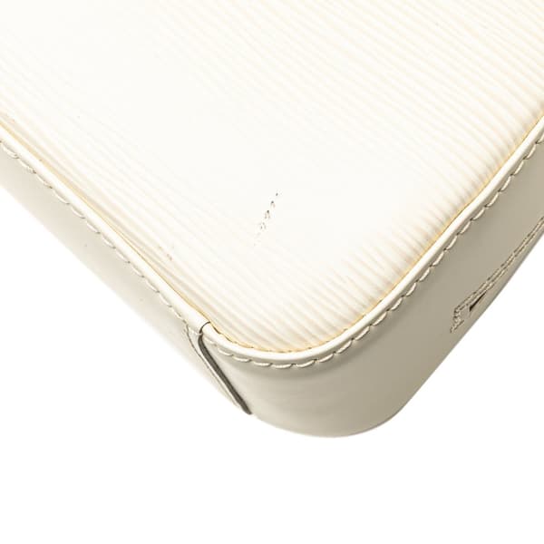 Pre-owned Louis Vuitton Epi Jasmine White
