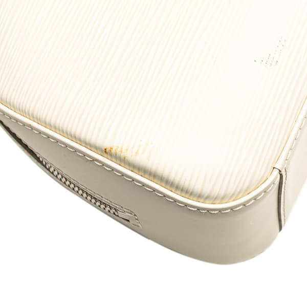 Pre-owned Louis Vuitton Epi Jasmine White