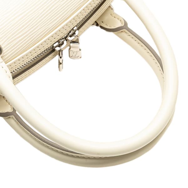 Pre-owned Louis Vuitton Epi Jasmine White