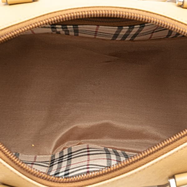 Pre-owned Burberry Leather Handbag Brown