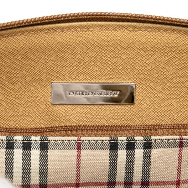 Pre-owned Burberry Leather Handbag Brown
