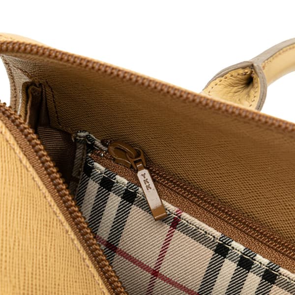 Pre-owned Burberry Leather Handbag Brown