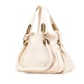 Pikkukuva 2 / 10: Pre-owned Chloé Small Leather Paraty Satchel White