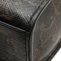 Pikkukuva 10 / 10: Pre-owned Celine Mini Triomphe Coated Canvas Vertical Cabas Satchel Brown