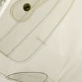 Miniatyrbild 6 av 10: Pre-owned Hermès Vinyl Souvenir De L Exposition Kelly Handbag White