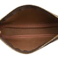 Miniatyrbild 4 av 10: Pre-owned Louis Vuitton Monogram Mini Pochette Accessoires Brown