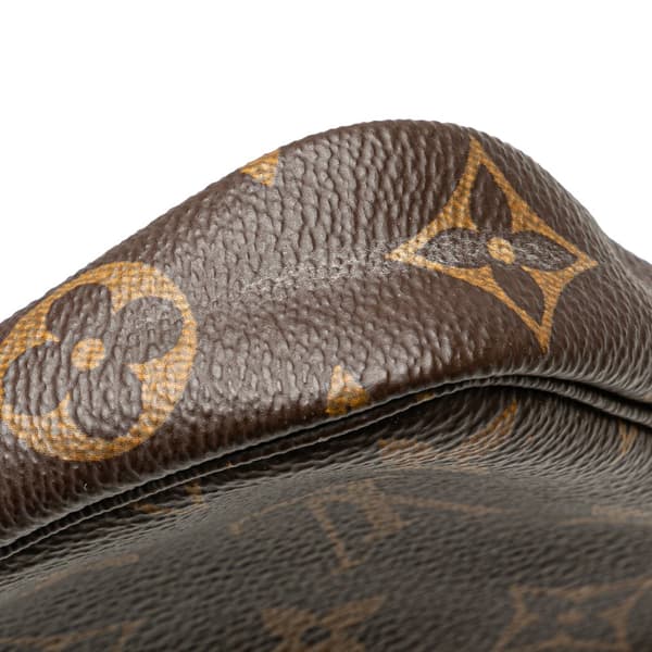 Pre-owned Louis Vuitton Monogram Mini Pochette Accessoires Brown
