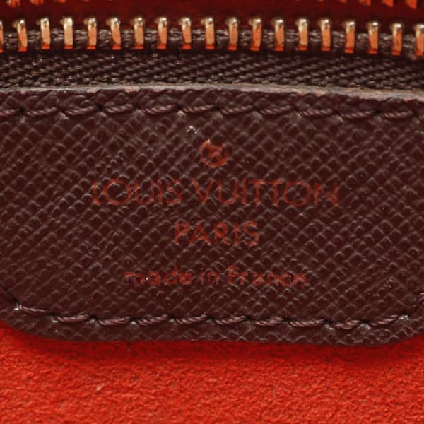 Pre-owned Louis Vuitton Damier Ebene Brera Brown