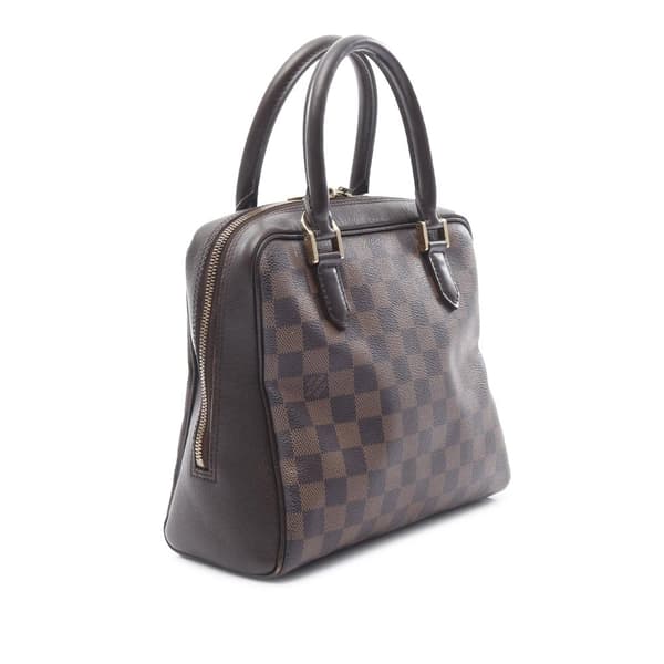 Pre-owned Louis Vuitton Damier Ebene Brera Brown