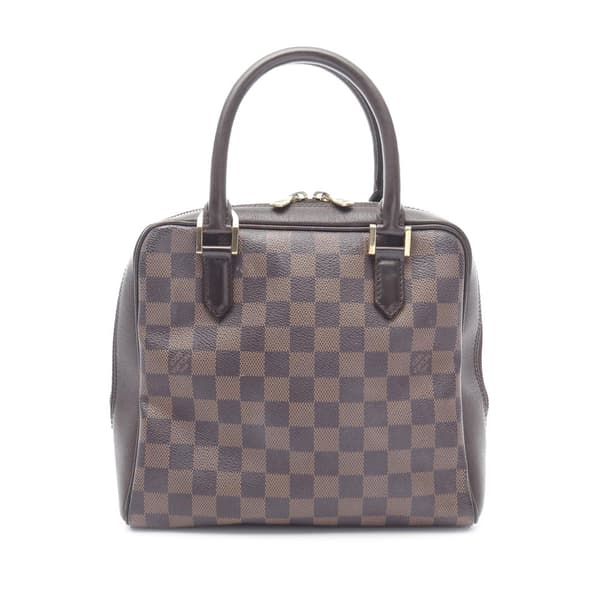 Pre-owned Louis Vuitton Damier Ebene Brera Brown