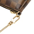 Miniatyrbillede 8 af 10: Pre-owned Louis Vuitton Damier Ebene Mini Pochette Accessoires Brown