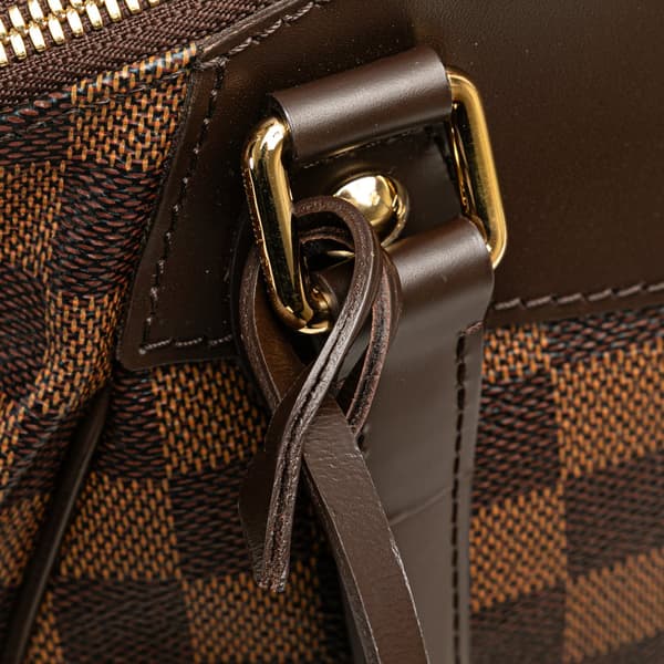 Pre-owned Louis Vuitton Damier Ebene Verona PM Brown