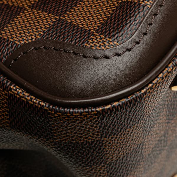 Pre-owned Louis Vuitton Damier Ebene Verona PM Brown
