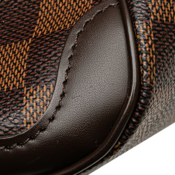 Pre-owned Louis Vuitton Damier Ebene Verona PM Brown