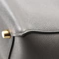 Miniatyrbillede 5 af 8: Pre-owned Celine Mini Grained Calfskin Belt Bag Gray