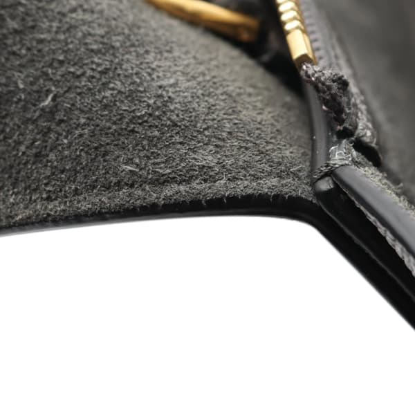 Pre-owned Celine Mini Grained Calfskin Belt Bag Gray