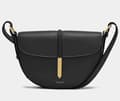 Miniatyrbild 2 av 2: Designer Crossbody-väska, skalform, avslappnad stil, liten storlek,36 7.5 17, svart