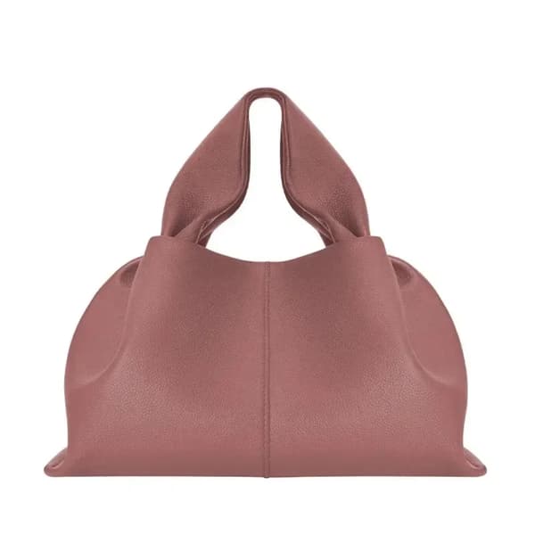 Kvinnors Cloud Bag, Mjuk PVC, Hobo-form, Enfärgad Mönster,S, 4
