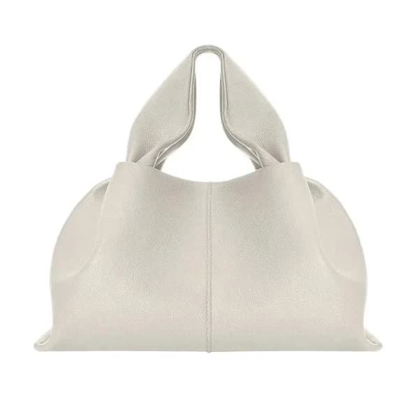 Kvinnors Cloud Bag, Mjuk PVC, Hobo-form, Enfärgad Mönster,S, 5