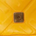 Pikkukuva 6 / 9: Pre-owned Fendi Mini Zucca Embossed Leather Baguette Satchel Yellow