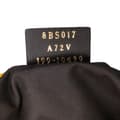 Miniatyrbillede 6 af 10: Pre-owned Fendi Mini Zucca Embossed Leather Baguette Satchel Yellow