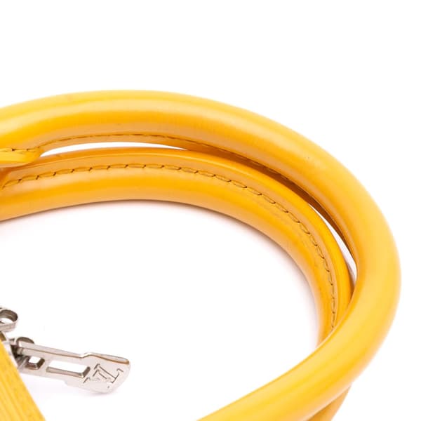 Pre-owned Louis Vuitton Epi Alma PM Yellow